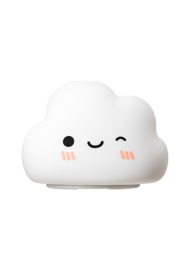 Wezone Silikon Yatağa Yakın Atmosfer Lambası - Bebek Ve Anne Uyku Işığı, 5 Seviye Aydınlatma, 30 Dakika Zamanlayıcı, 400mah Pil, Beyaz Dokunarak Aç/kapat Diğer