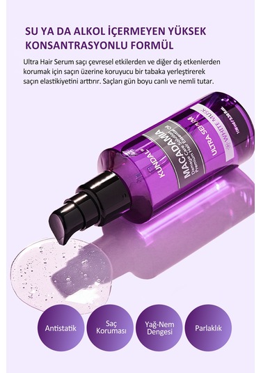 Kundal Macadamia Blackberry Bay Ultra Hair Serum 100 ML