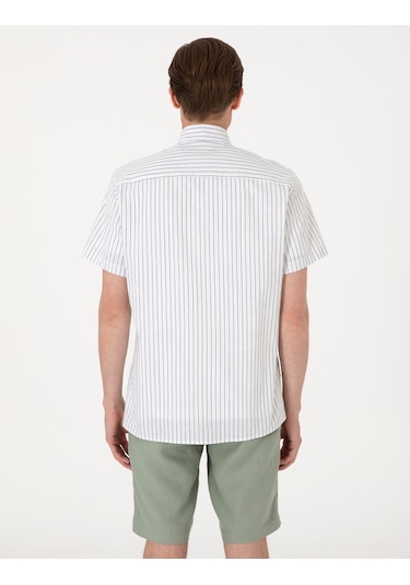 Pierre Cardin Erkek Haki Gömlek Kısa Kollu 50307082-vr027