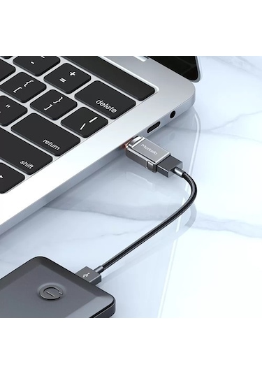 Mcdodo Ot-8730 Usb'Den Type-C'Ye Dönüştürücü Soket-Gri