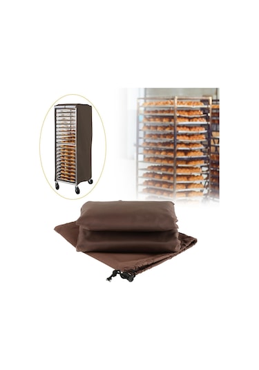 Suntek Ekmek Rafı Kapağı 20 Katmanlı Fırın Tek Raf Kahve