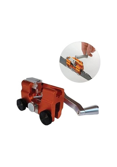 Pazly Pratik Testere Zinciri Bileyici - Alüminyum Alaşımlı Taşınabilir Bileme Seti, Hızlı & Hassas