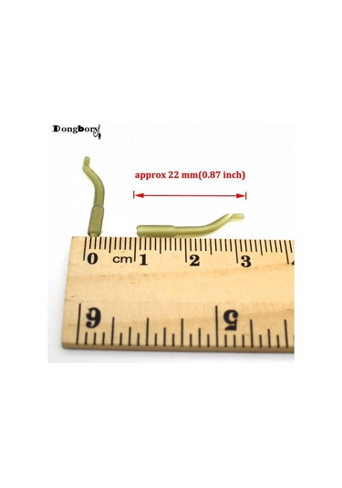 20 Adet Sazan Balıkçılık Aksesuarları Kanca Kollu Kicker Stil Boyutu Hattı Hizalayıcı Saç Kuleleri Zig Rig Terminali Mücadele Pop Up Boilie