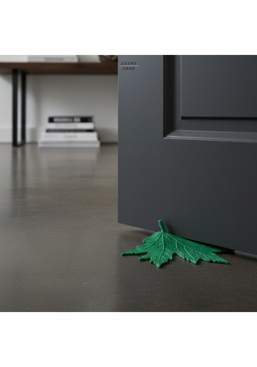 Yaprak Şeklinde Dekoratif Kapı Tutucu