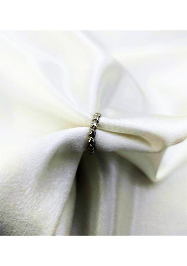 GÜMÜŞ KAPLAMA KARARMAZ TAM TUR KALP FİGÜR ALTTAN AYARLI EKLEM YÜZÜK-YÜZÜK21 Gümüş