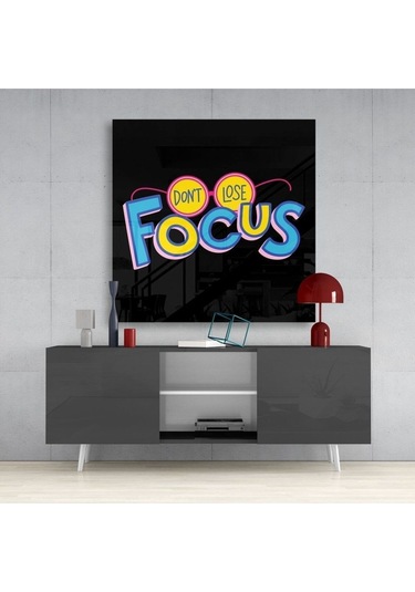 Don T Lose Focus Cam Tablo Hediyelik, Dekoratif, Ofis, Mutfak