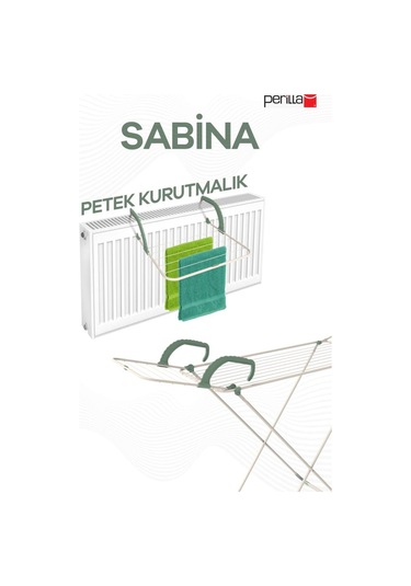 Perilla Sabina Çamaşır Kurutma Askısı Siyah