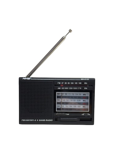 8 Bandlı Taşınabilir Pilli Cep Radyosu Deprem Çantası Radyosu