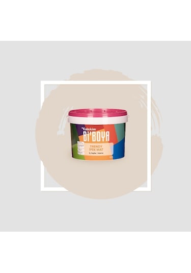 Bi Boya İpek Mat Trendy 2.5 L Cappuccino