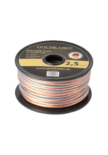 Goldkabel Speaker - Flex 2X2.50Mm² Hoparlör Kablosu - 10 Metre