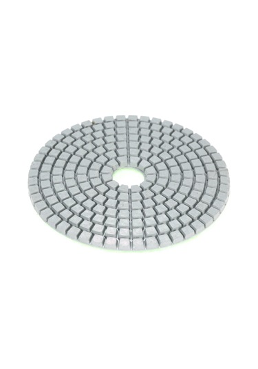 Moveevo 4 İnç 12'li Diamantlı Nemli Taş Parlatma Seti 30-6000 Tane, Tahta Dahil - Granit, Mermer, Beton İçin