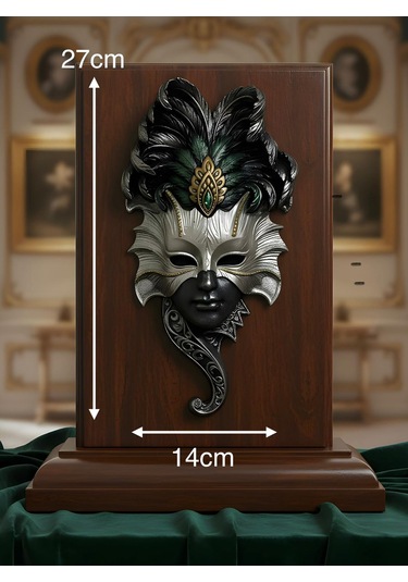 Emerald Venezia Mask Duvar Dekoru