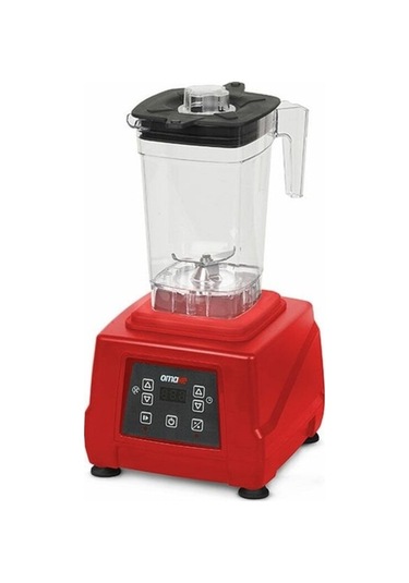 Bar Blender 2 Litre Dijital Kapak Sensörsüz Kırmızı