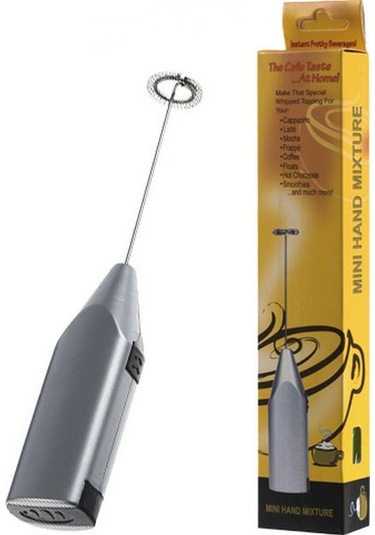 Youmex Gıda Grubu Elektrikli Süt Köpürtücü - Kahve, Lattes, Çay Ve Yumurta Çırpıcı - Paslanmaz Çelik Ve Abs Gövde - Ev Ve Restoran Kullanıma Uygun Gümüş