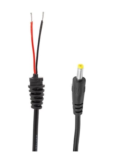 Notebook Adaptör Kablosu Jacklı 2.5 X 0.6 Uç