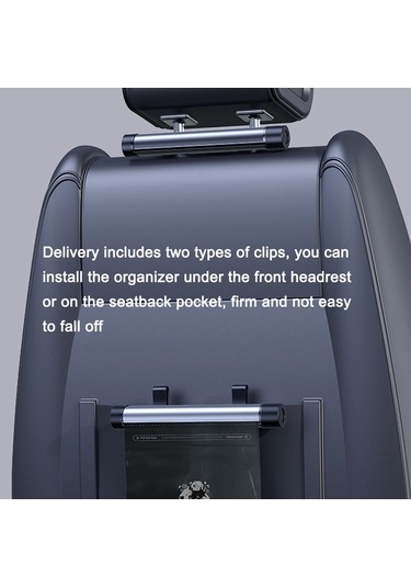 Ulzyvf Ve Torbası Torbalı Suv Rulo Pratik Otomobil, Organizatör Kamyonlar İle İçin Gri Çözüm Çöp Çöp Araç 2 - Us Gri