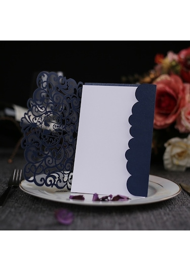 Novahub 20 Adet Davetiye Kartı Seti, Davetiye Tutucuları & İç Sayfa Parti Malzemeleri İçin