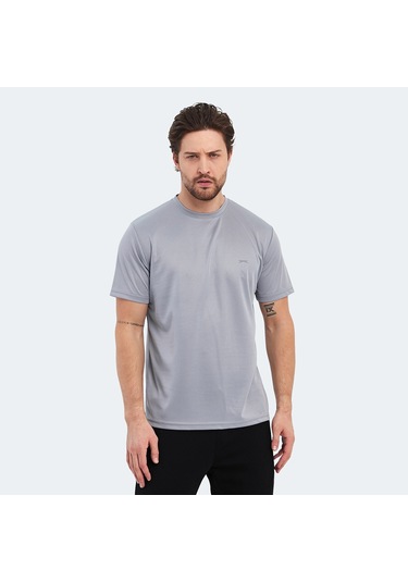 Slazenger OTAR I Erkek  Gri Tişört