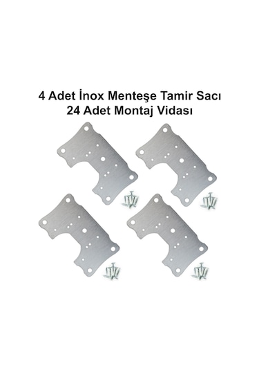 Menteşe Tamir Sacı İnox 4 Adet