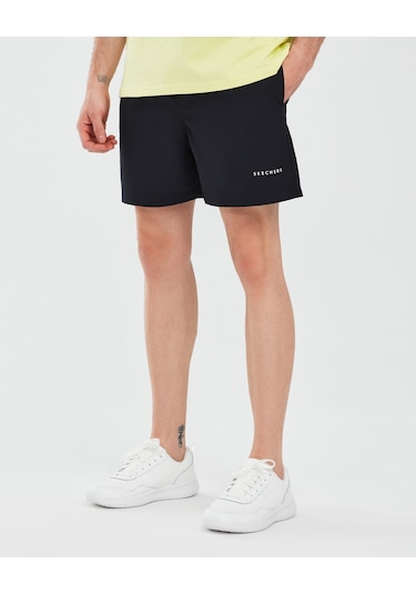 Skechers Swimwear M 5 Inch Swimshort Erkek Siyah Deniz Şortu S211654-001