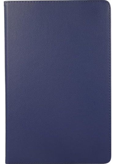 Honor Pad 10 12.1 Inç Kılıf Koruyucu 360 Dönebilen Standlı Pu Deri Tablet Ön Arka Kapak Lacivert