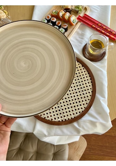 Rattan Hazeran Supla Eskitme Model %100 Doğal Hazeran M023 Eskitme Kahverengi