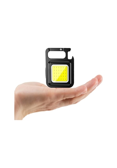 Cob Mini Led El Feneri Karabinalı Mıknatıslı Su Geçirmez 800mah