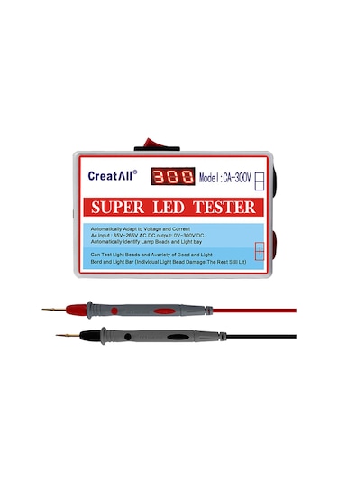 Yaozixa Led Işık Şeridi Test Cihazı 300v - Lcd Tv Arka Işık Tamiri Aracı, Kapasitör/diyot Voltaj Testeri, Otomatik Adaptasyon, Amerikan Standardı 110v