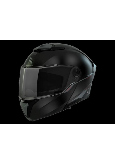 Mt Helmets Mt Atom 2 A11 Çene Açılır Motosiklet Kaskı Mat Siyah