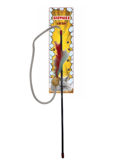 Catmozz Snake Kedi Oyuncağı Oltası 45 Cm