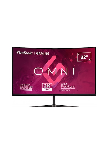 Viewsonic VX3218C-2K 32" 1 MS 165 Hz FreeSync Curved QHD Monitör
