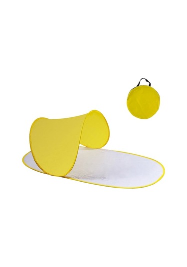 Hızlı Kurulumlu Portatif Çocuk Çadırı, İç Ve Dış Mekan Kullanımı İçin Pratik Sarı Sarı