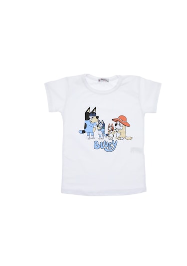 Crassi Kız Çocuk T-shirt 00329 Beyaz