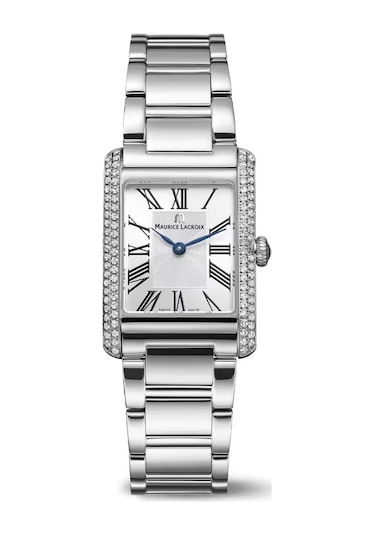 Maurice Lacroix Fiaba Square 24 X 34 Mm Quartz Saat Fa1205-sd502- Gümüş