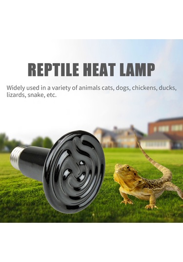 Jeehugo 25w Seramik Isıtıcı Lambası - Sıcak Ortam İçin Sürüngenler Ve Bitkiler İçin Dürtmeyen, Verimli Isı Kaynağı Diğer