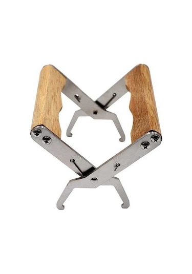 Trendooze Homyl Ahşap Kovan Çerçeve Tutucu, Paslanmaz Çelik