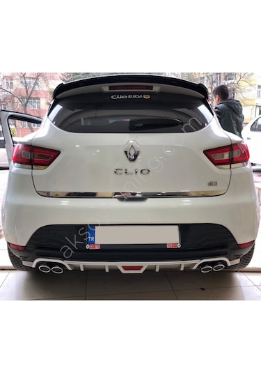 Renault Clio 4 Uyumlu Yedek Parça Üniversal Arka Tampon Difüzör