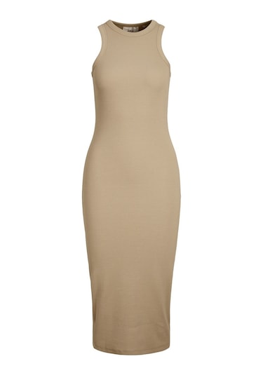 Jjxx Balıkçı Yaka Kahve Standart Kadın Elbise 12224660