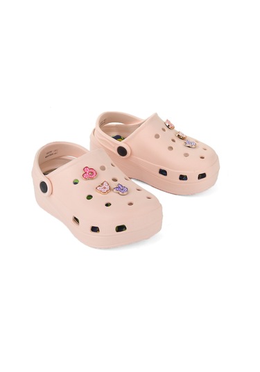 Kinetix Sa Hafif Havuz Deniz Plaj Çocuk Sandalet Terlik 667800001288 66 Pudra Pudra