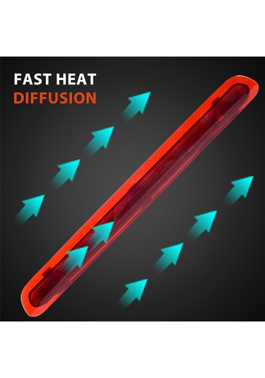 Leasetake Dinamik Üçüncü 3. Fren Lambası, Arka Stop Lambası Stop Lambası Toyota Hilux Revo Vigo 2015 2016 2017 2018 Kırmızı Kabuk