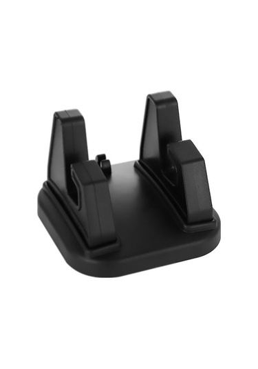 Siyah Vaorlo 360 Araç Telefonu Tutucu Yumuşak Silikon Kaymaz Mat Cep Telefonu Montaj Standları Destek Araba Gps Dashboard Braketi