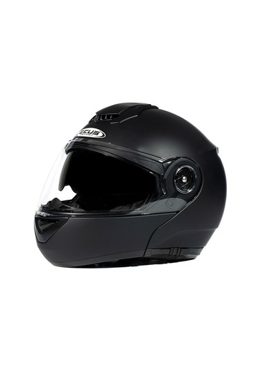 Zeus Zs-3050 Matt Black Çene Açılır Motosiklet Kaskı