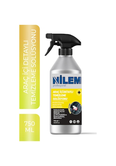 Nilem Profesyonel Araç İçi Detaylı Temizleme Solüsyonu 750 Ml