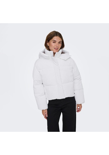 Only Dixie Life Kadın Beyaz Mont 15349122-bw Beyaz