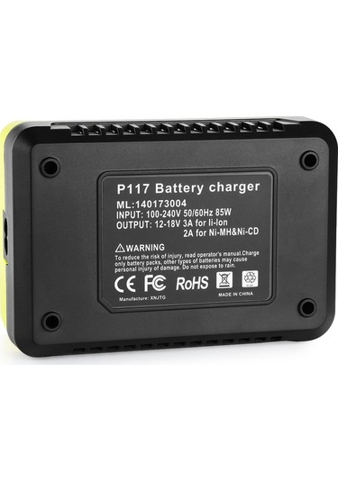 Tongxida Ryobı P117/p108 12-18v Akü Şarj Cihazı, Ab Fişi İçin