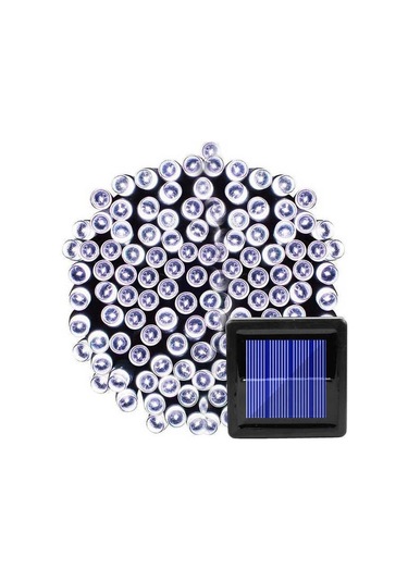 Soulader Su Geçirmez 300 Led Solar Aydınlatma Bahçe Aydınlatma Dekoratif Işık Seti Beyaz