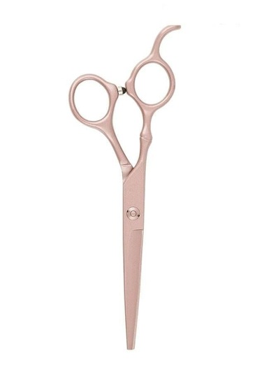 Gül Kurusu Düz Uçlu Saç Kesim Makası 6 İnç