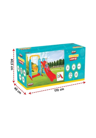 Pilsan Şirin Kaydırak Ve Salıncak Seti 06 141