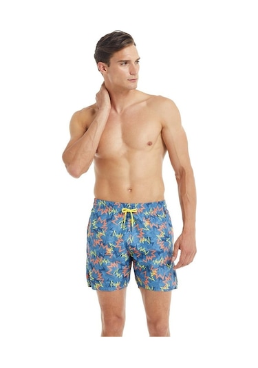Blackspade Erkek Desenli Gri Şort Mayo C1t4n0o01 001