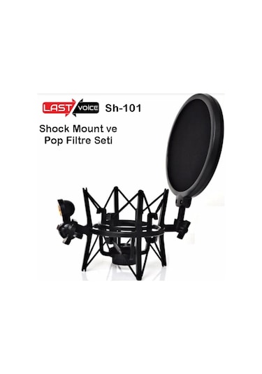 Lastvoice Sh-101 Pop Filter'li Shock Mount